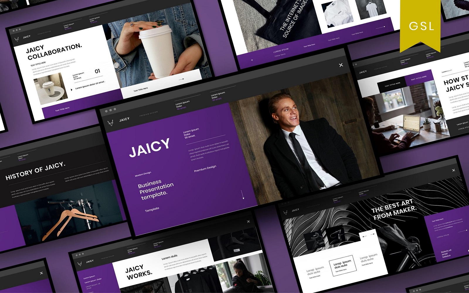 Jaicy - Business Google Slide Template