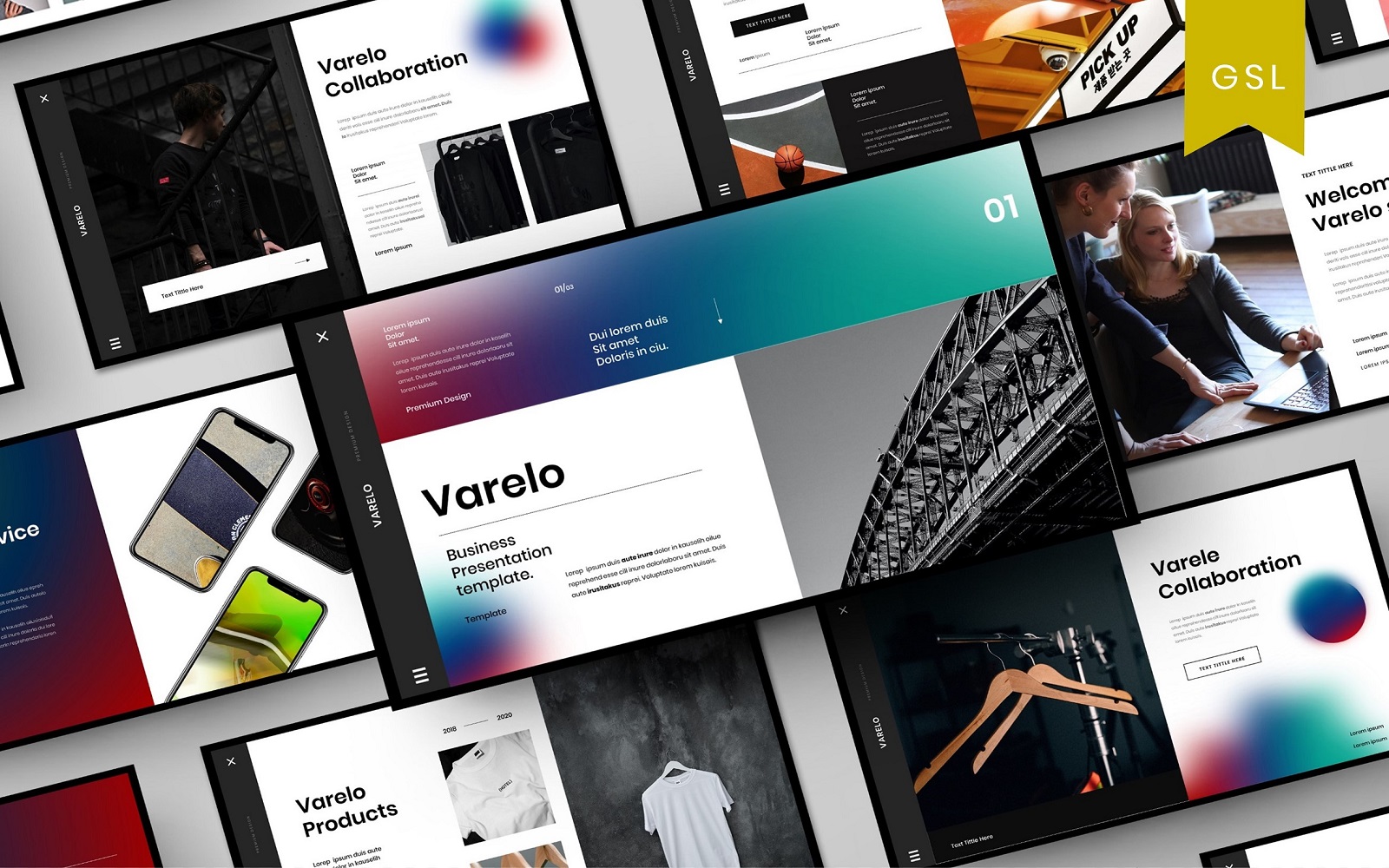 Varelo - Business Google Slide Template