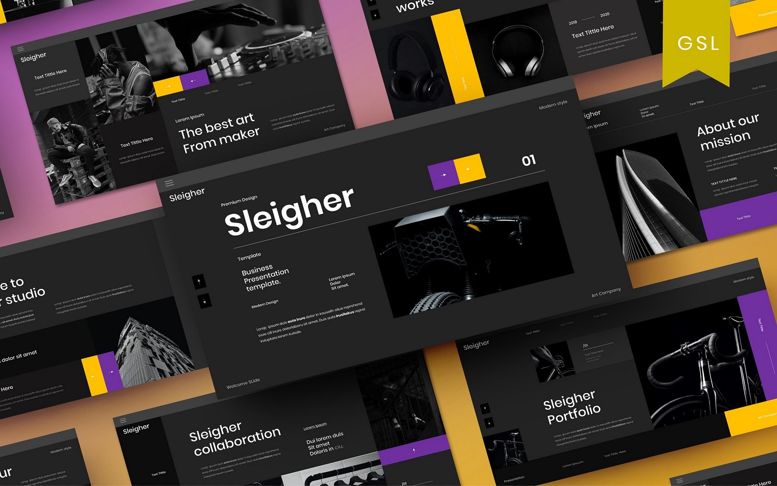 Sleigher - Business Google Slide Template