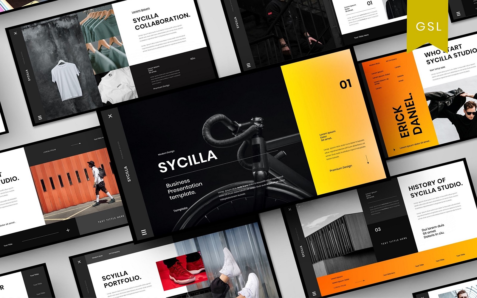 Sycilla - Business Google Slide Template