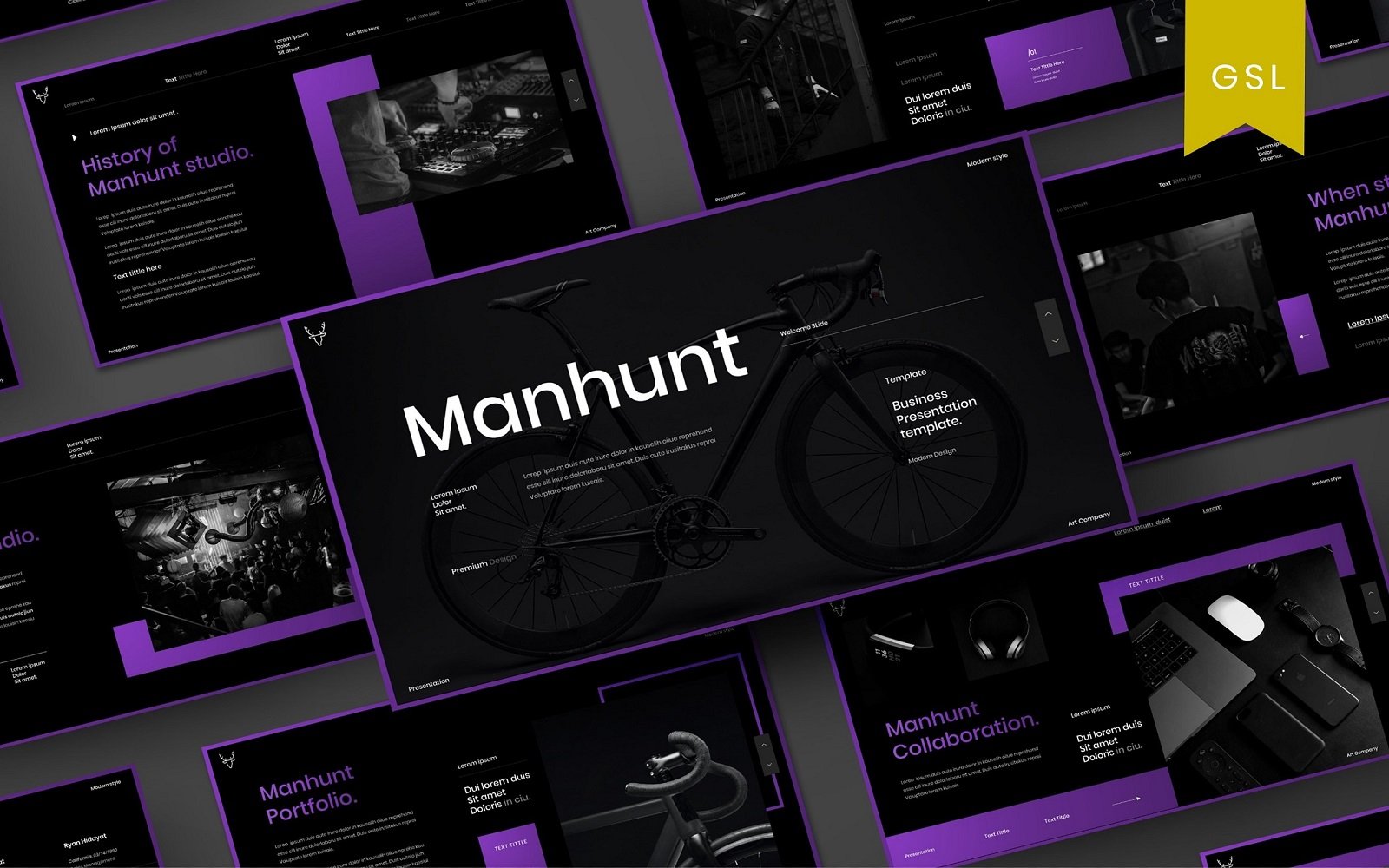 Manhunt - Business Google Slide Template