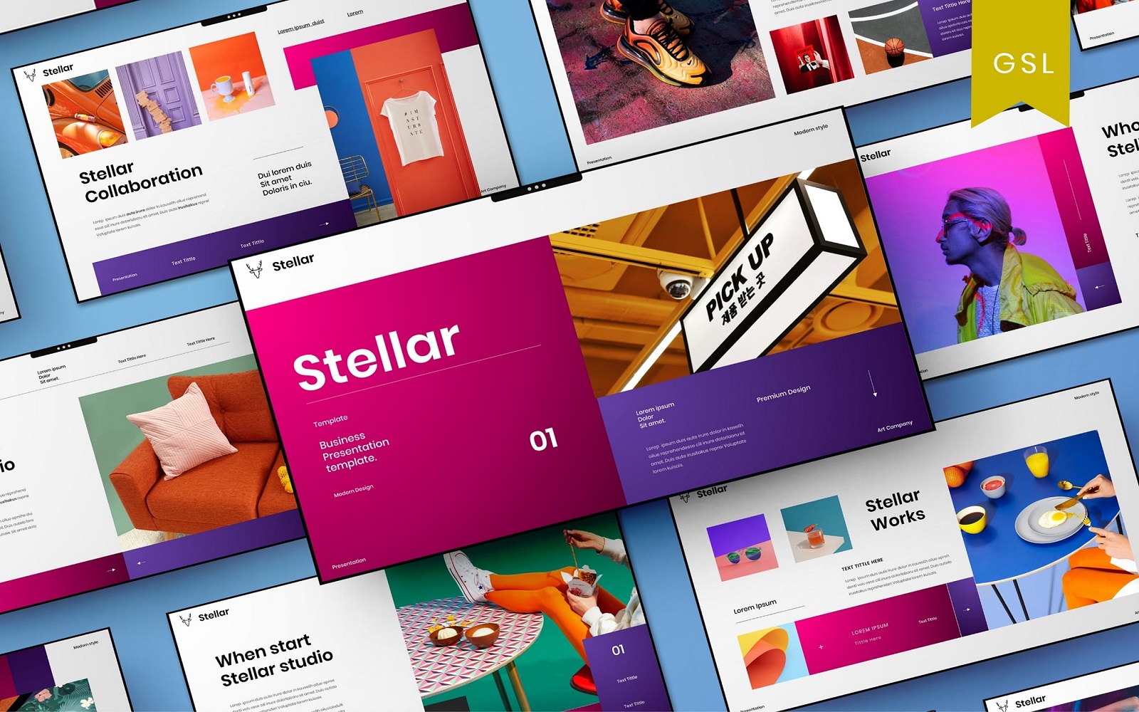 Stellar - Business Google Slide Template