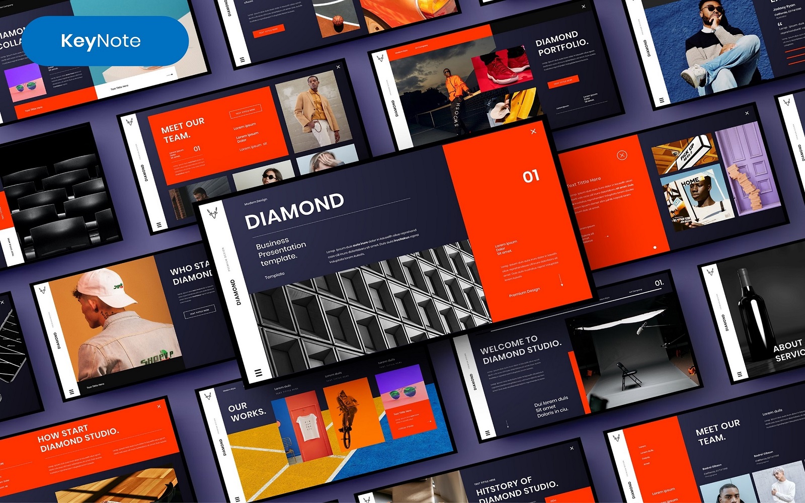 Diamond – Keynote Template