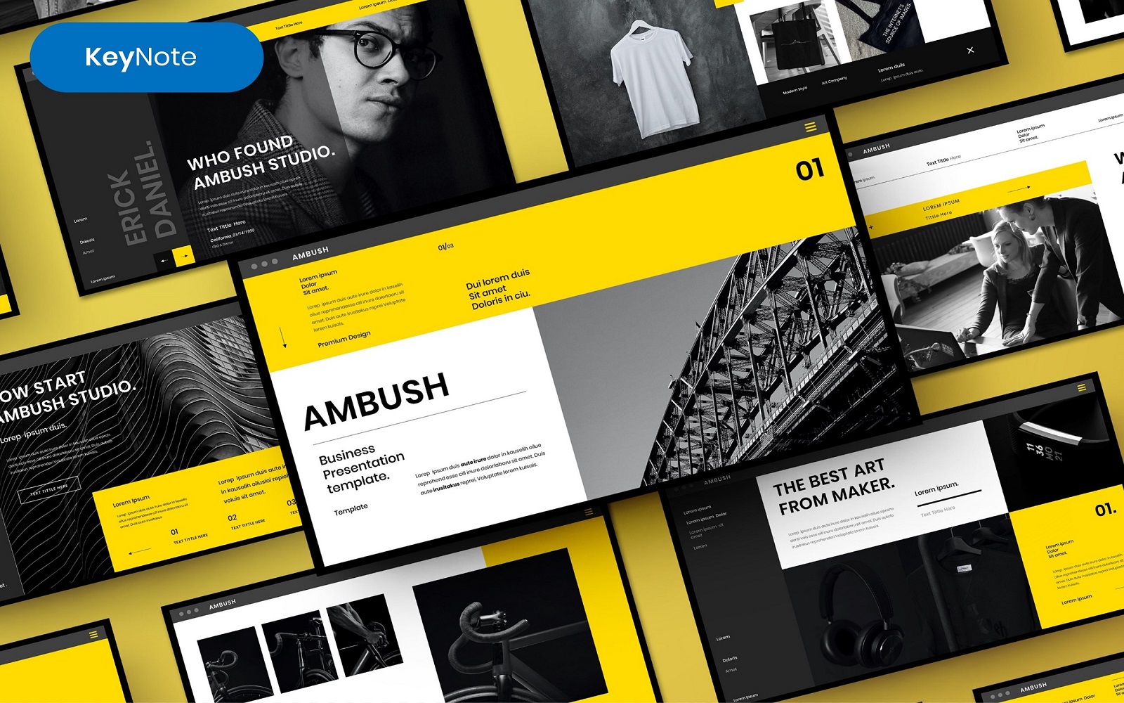 Ambush – Business Keynote Template