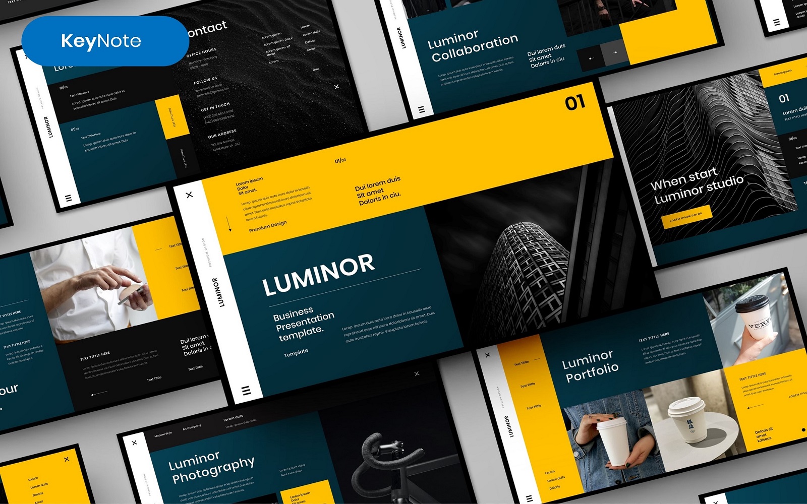 Luminor – Business Keynote Template