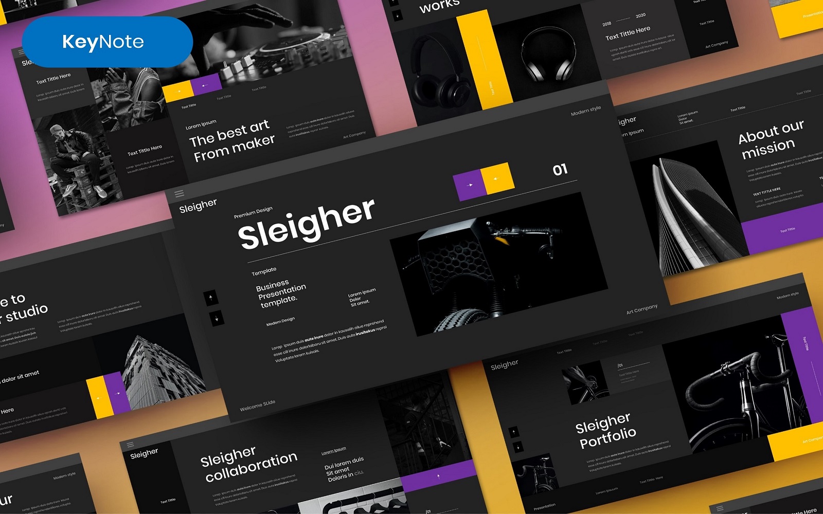 Sleigher – Business Keynote Template