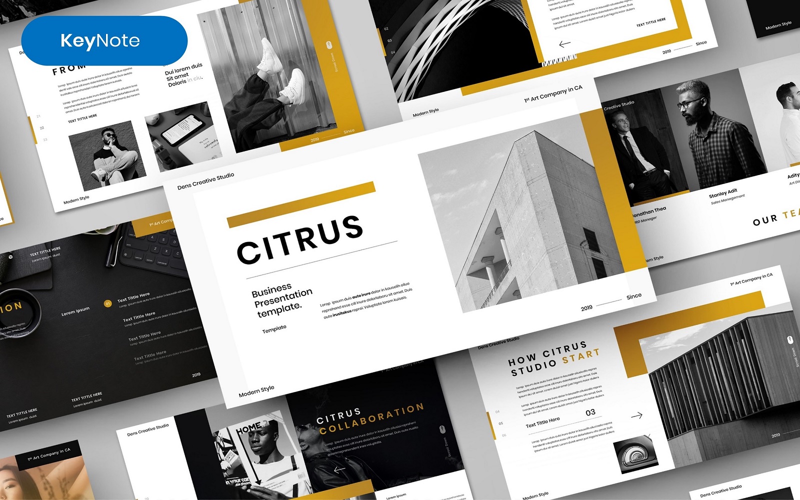 Citrus – Business Keynote Template