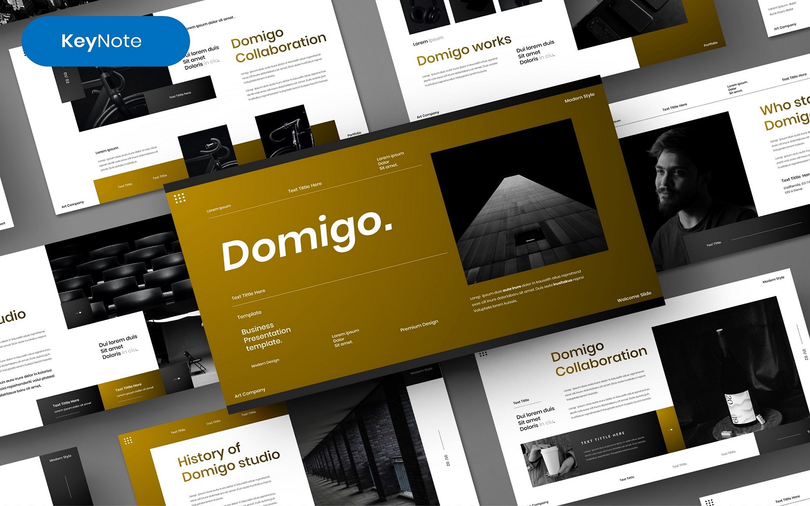 Domigo – Business Keynote Template