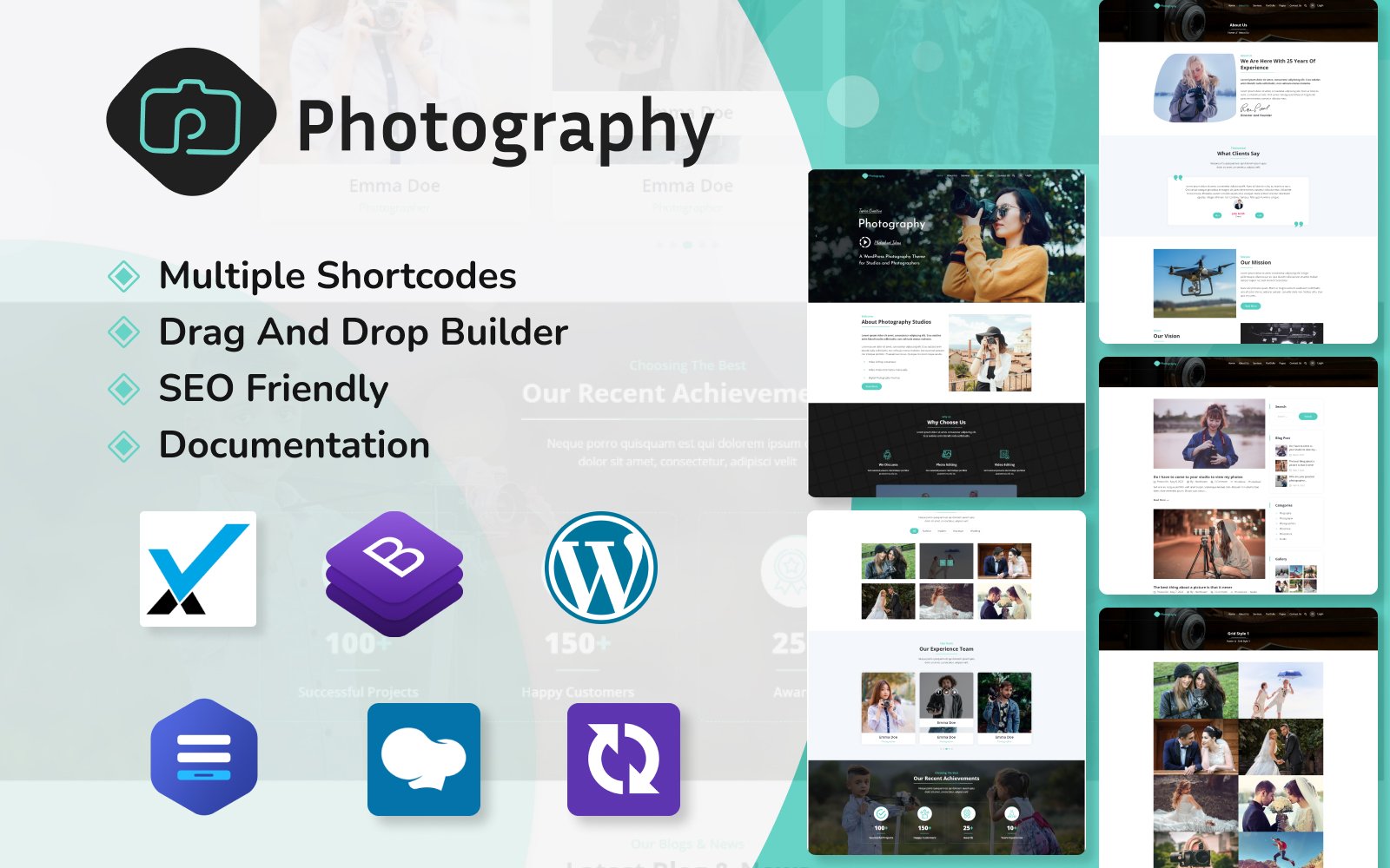 Photography Portfolio WordPress Theme