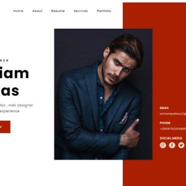 Modern Onepage Landing Page Templates 248967