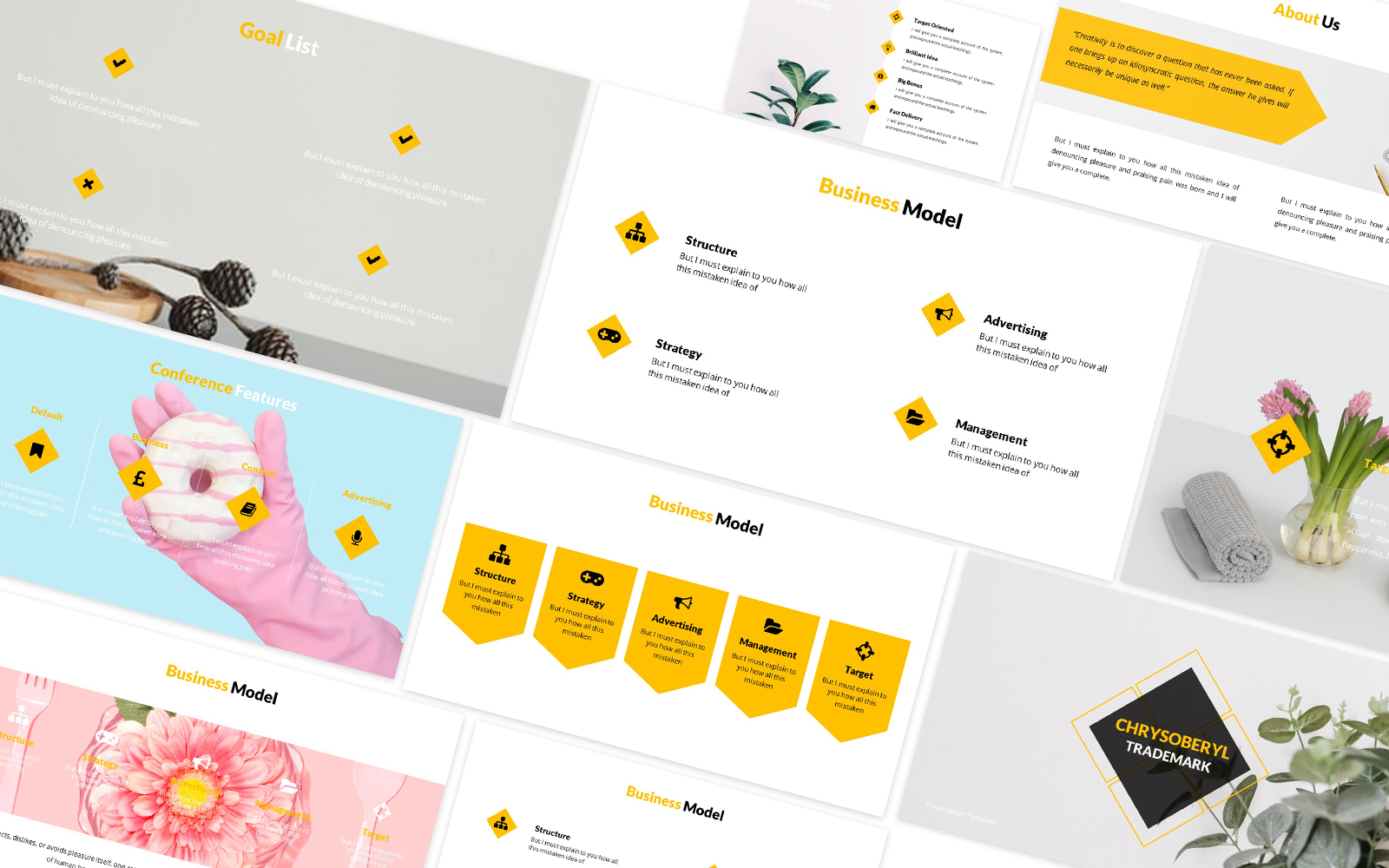 Chrysoberyl Corporate Google Slides Template