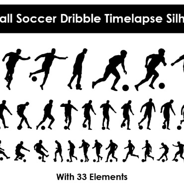 Soccer Dribble Illustrations Templates 249231