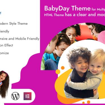 Child Childcare WordPress Themes 249274