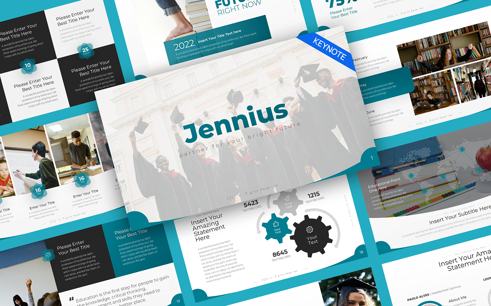Jennius Education Keynote Template