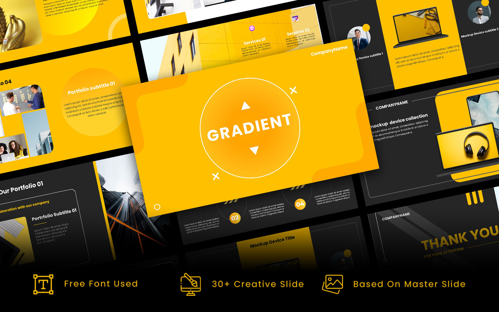 Gradient - Creative Business Google Slide Template