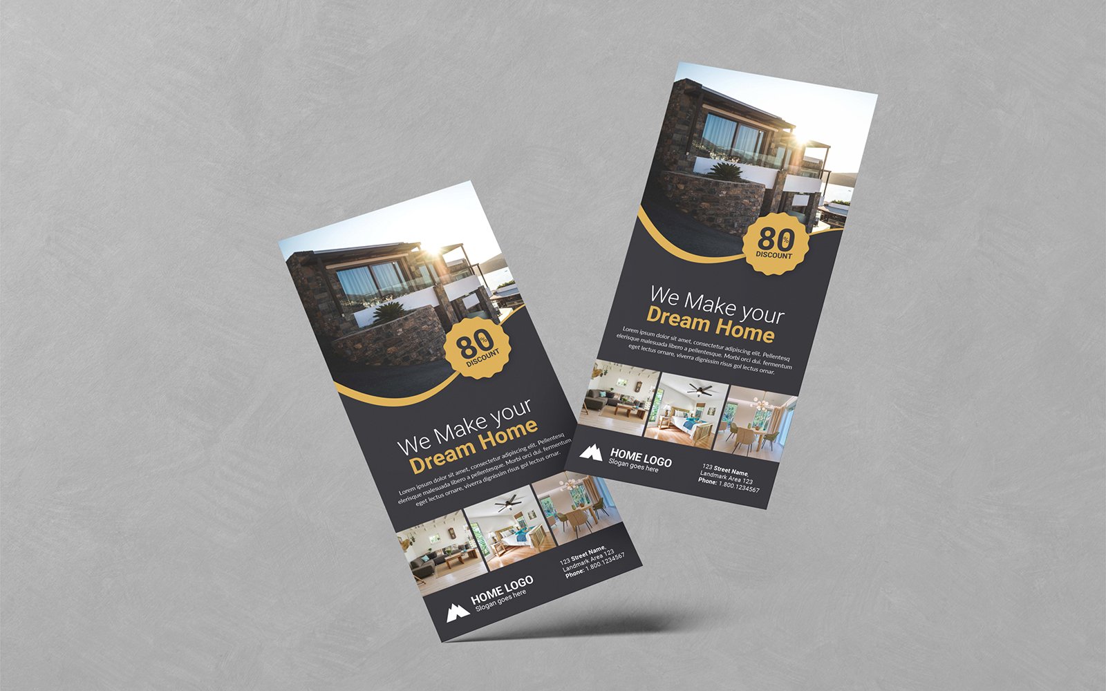 Clean Design Real Estate DL Flyers