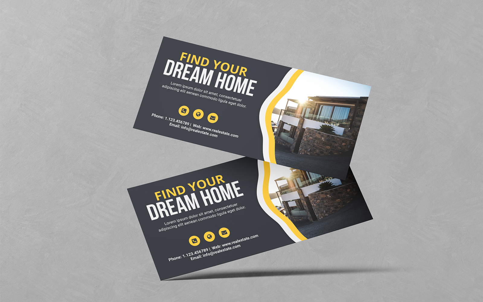 Clean Design Real Estate DL Flyer Templates