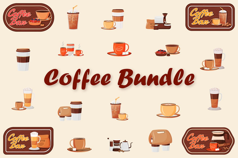 Coffee Illustration Bundle