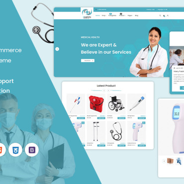 Doctor Medical OpenCart Templates 249535