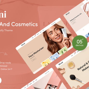 Clean Cosmetic Shopify Themes 249717
