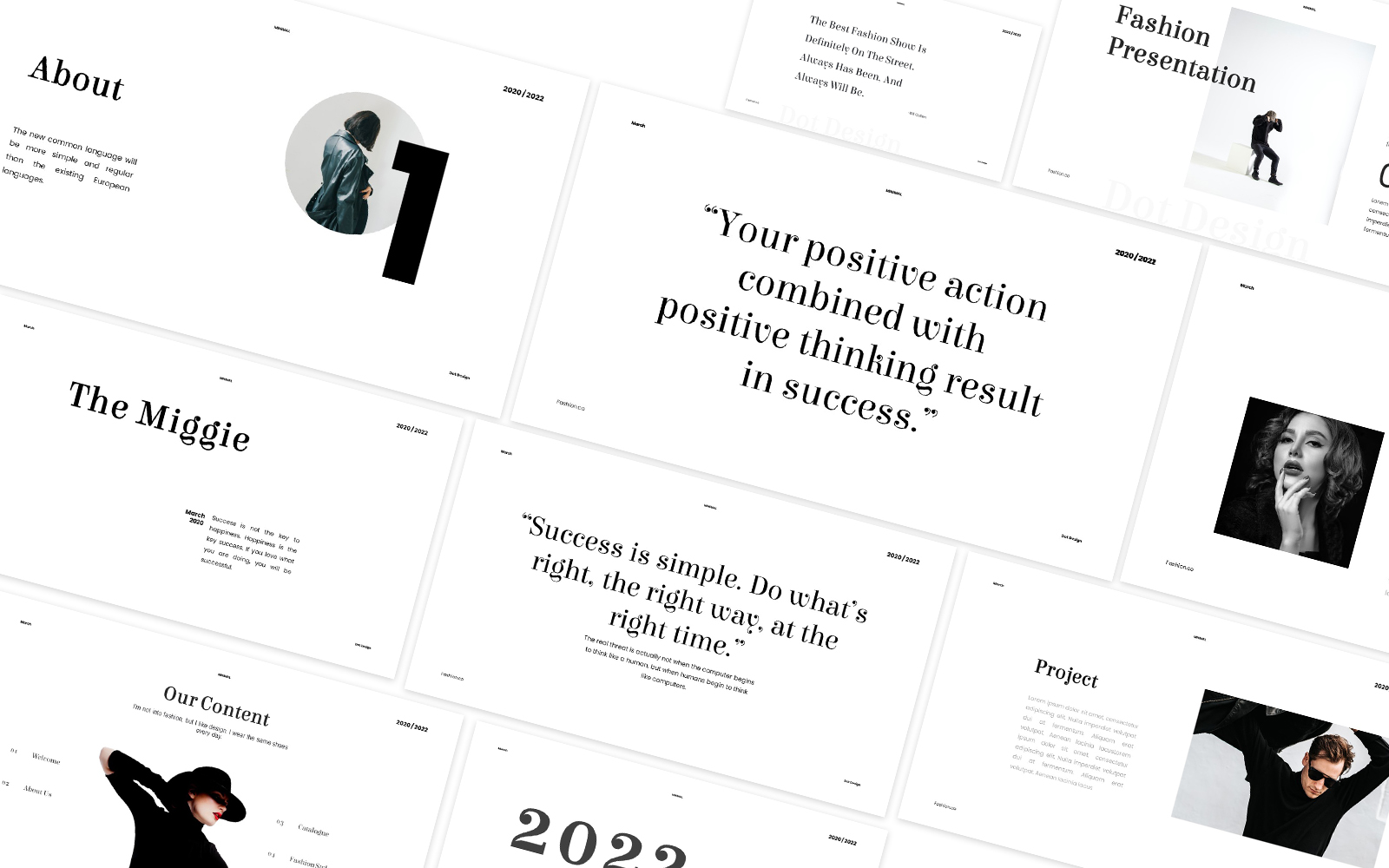 Miggie Keynote Presentation Template