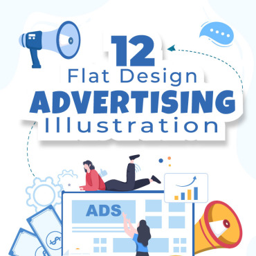 Advertising Website Illustrations Templates 249848