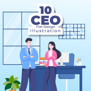 Office Ceo Illustrations Templates 249885