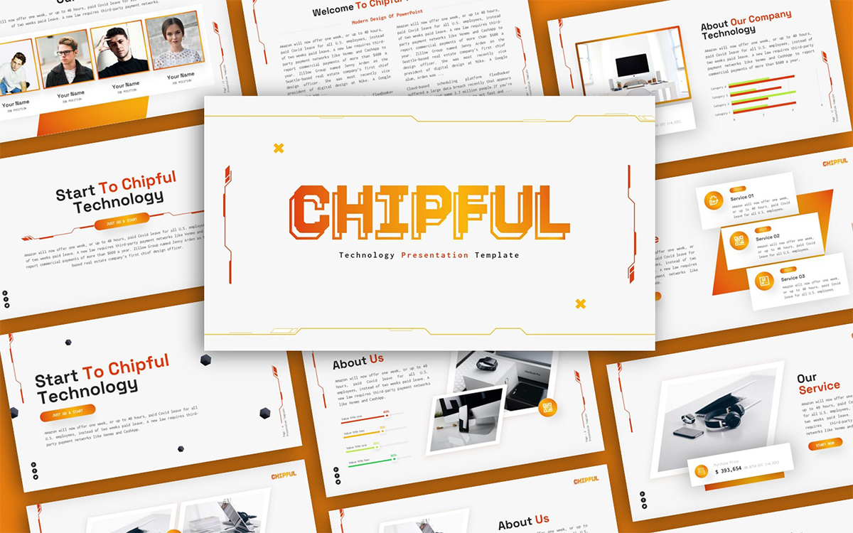 Chipful Technology Multipurpose PowerPoint Presentation Template