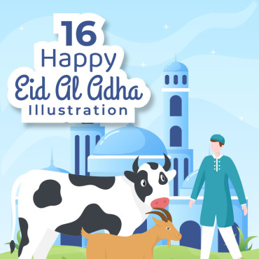 Al Adha Illustrations Templates 249933