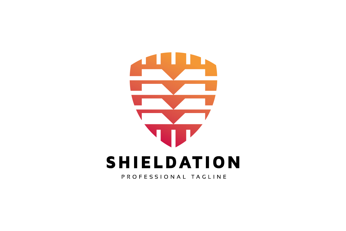 Shield Data Hosting Logo Template