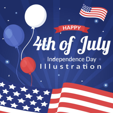 Of July Illustrations Templates 249993