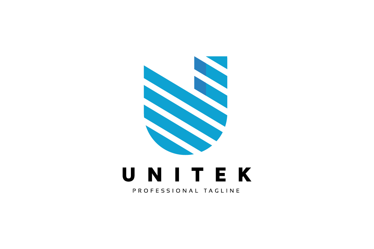 Unitek U Letter Logo Template