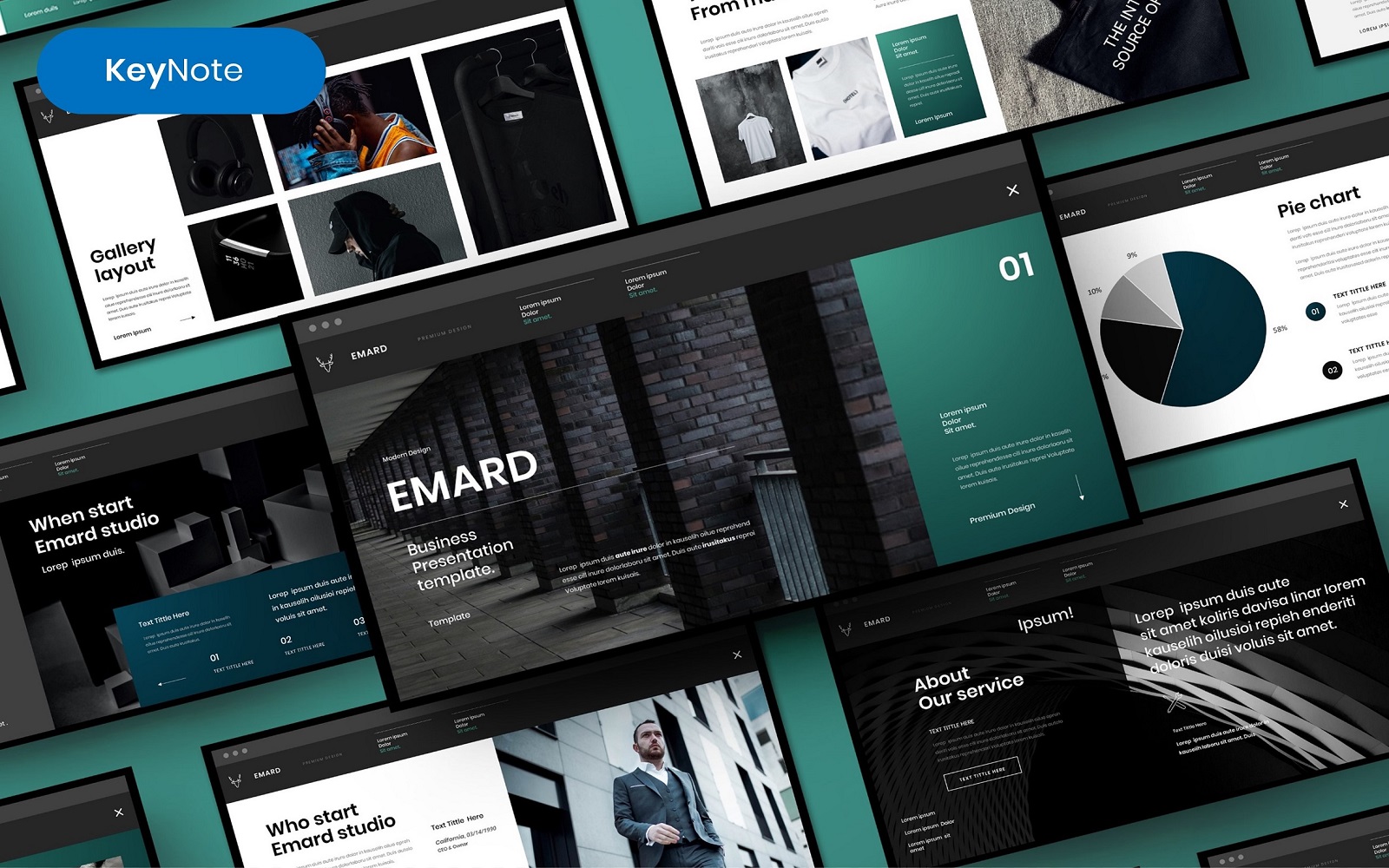 Emard – Business Keynote Template