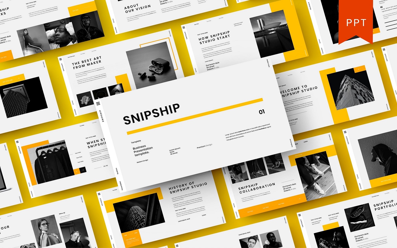 Snipship – Business PowerPoint Template