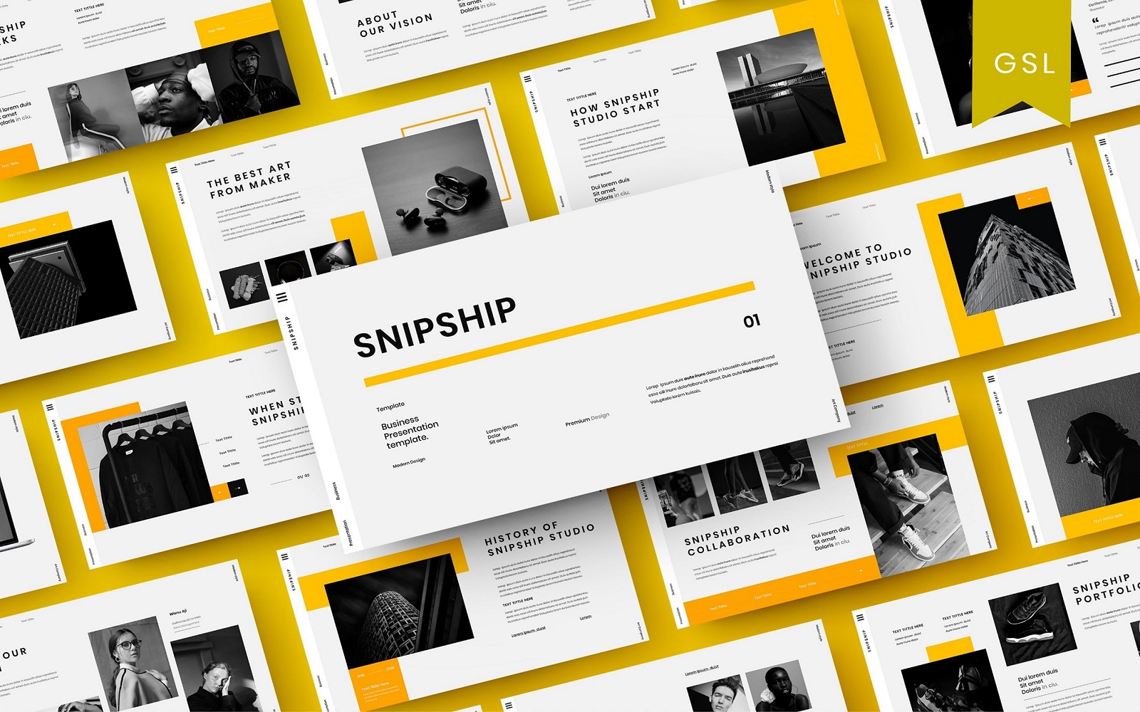 Snipship - Business Google Slide Template
