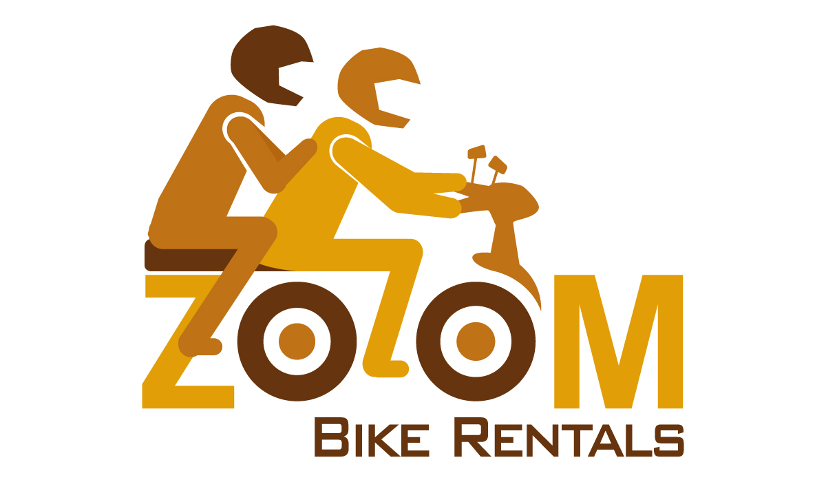 Zoom Bike Rentals Logo Template