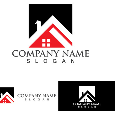 Illustration House Logo Templates 250207