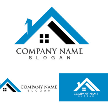 Illustration House Logo Templates 250213