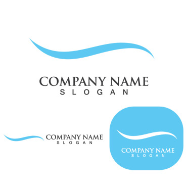 Wave Beach Logo Templates 250301