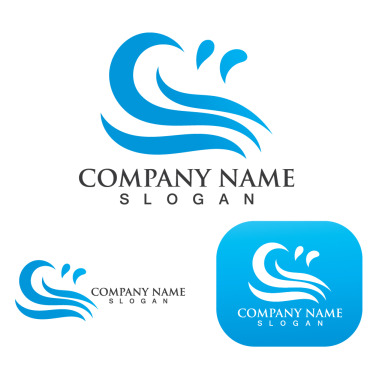 Wave Beach Logo Templates 250317