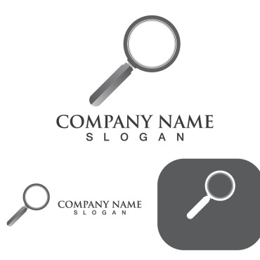 Icon Glass Logo Templates 250356