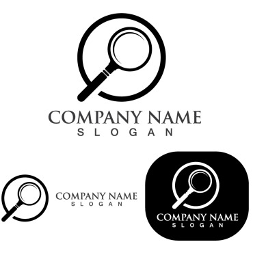 Icon Glass Logo Templates 250359