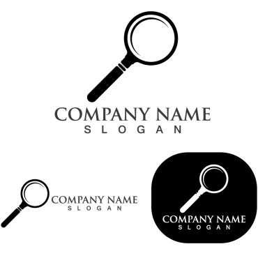 Icon Glass Logo Templates 250362