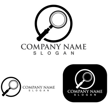 Icon Glass Logo Templates 250363