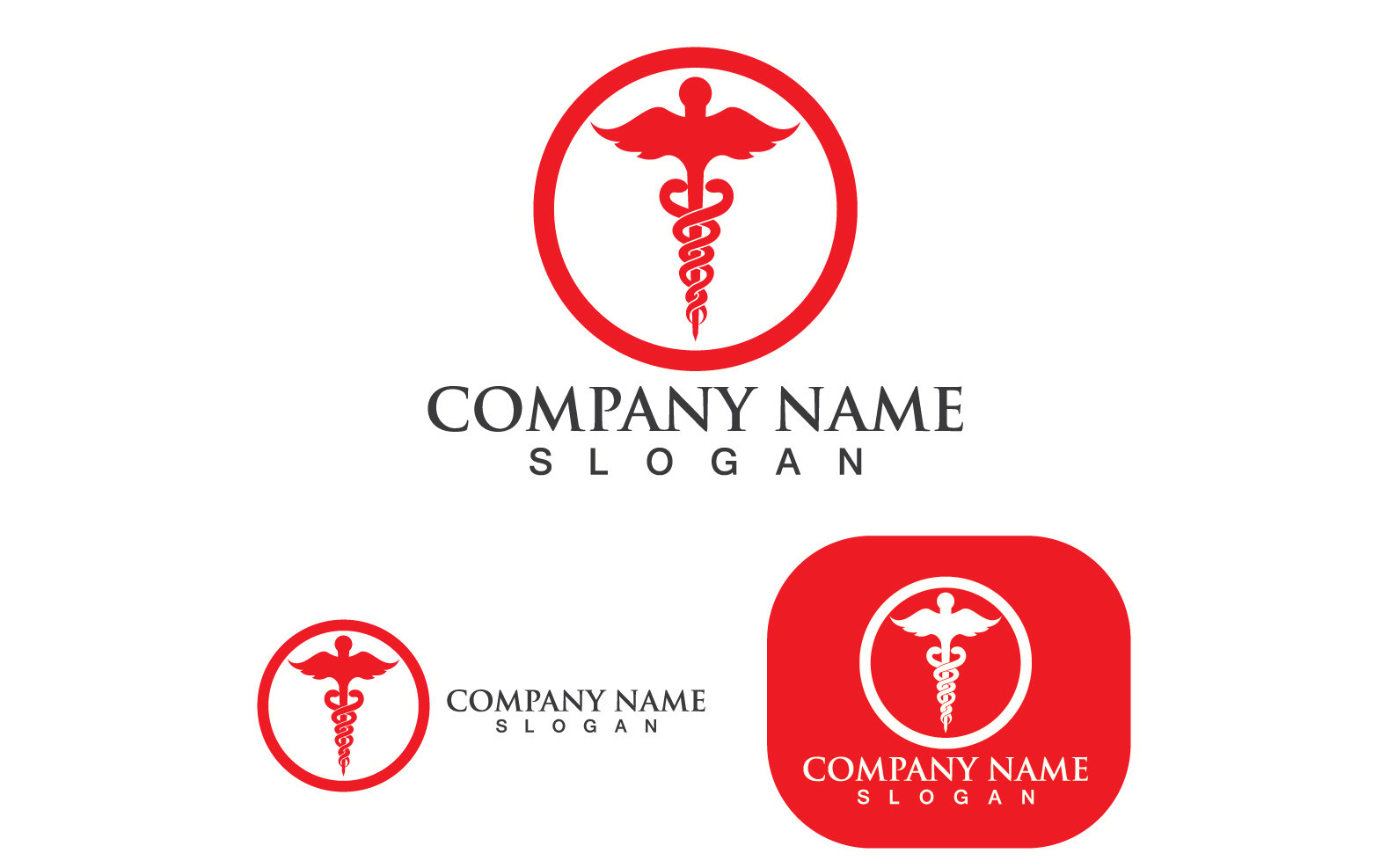 Red Caduceus - Medical Staff/Snakes - Symbol - Iron on Applique/Embroidered  Patch - Walmart.com
