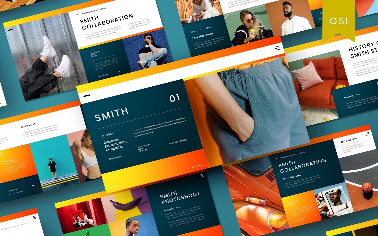 Smith - Business Google Slide Template