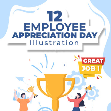 Appreciation Day Illustrations Templates 250468