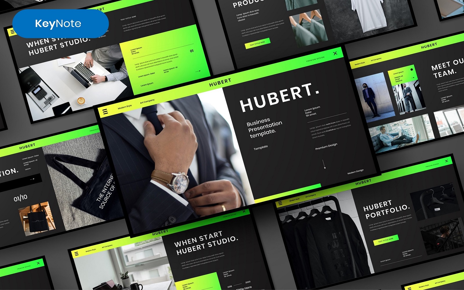 Hubert – Business Keynote Template