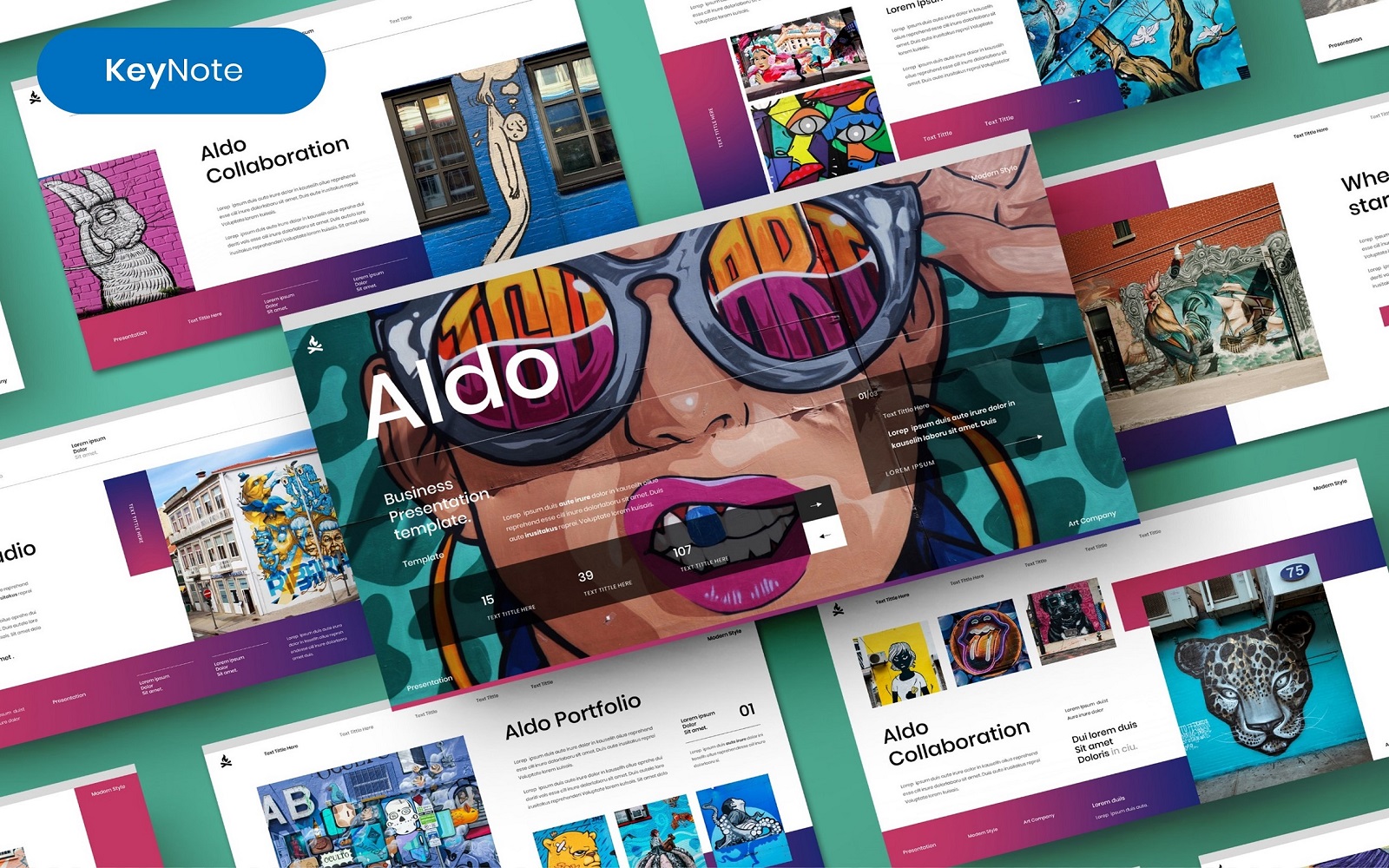 Aldo – Business Keynote Template