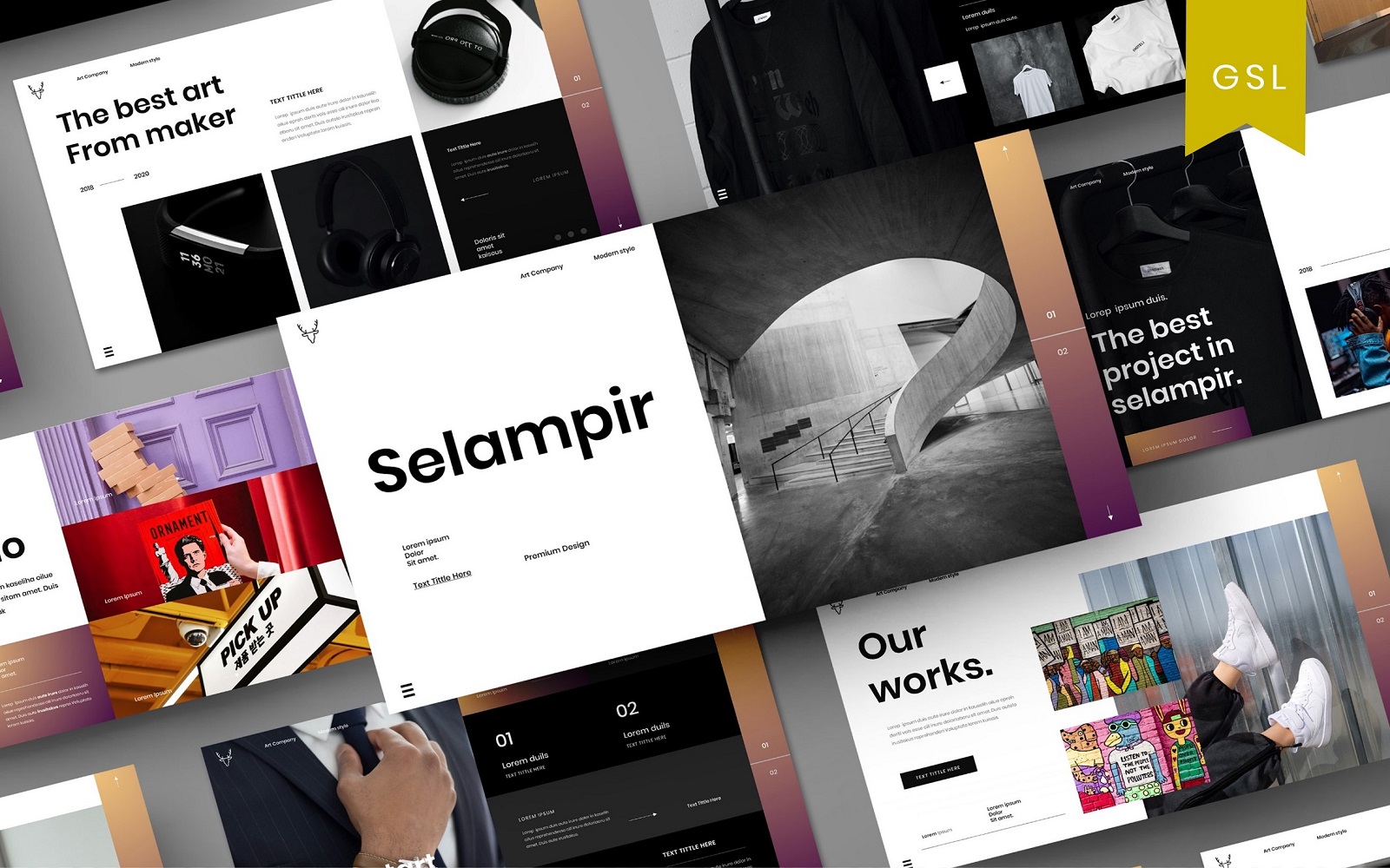 Salampir - Google Slide Template